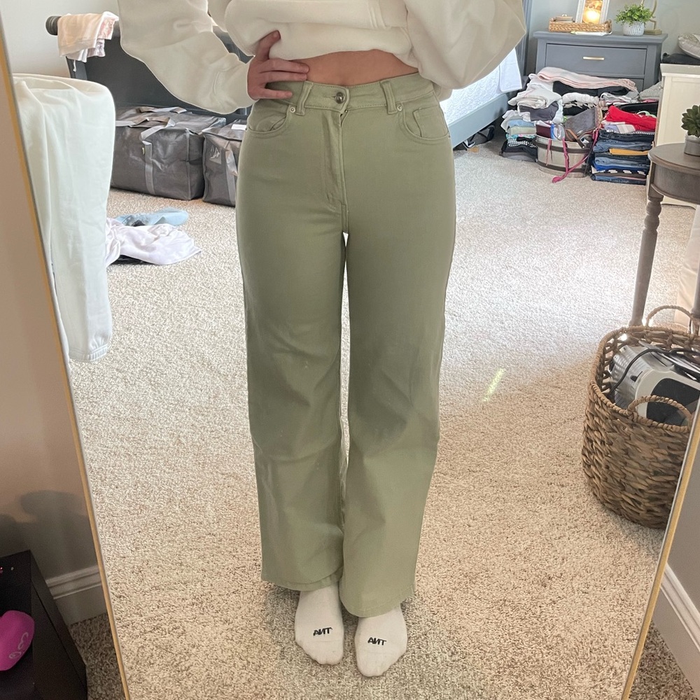 Light Green Jeans